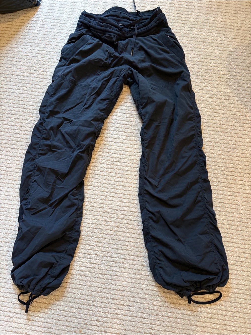 lululemon athletica Black Track Joggers